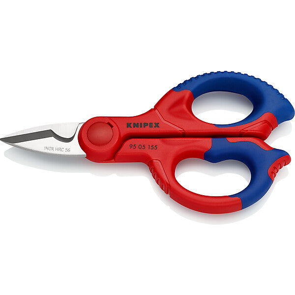 KNIPEX Elektrikerschere poliert, 155mm 95 05 155 SB